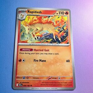 rapidash - 030/182 (uncommon) — pokemon: destined rivals